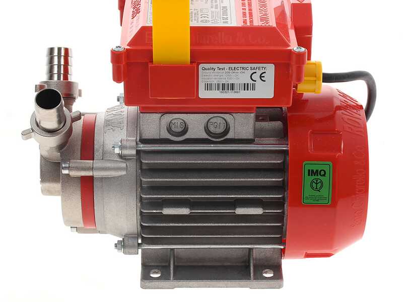 Rover Novax 20-M - Pompe &eacute;lectrique de transfert en alliage anticorrosion - Monophas&eacute;e - 230V