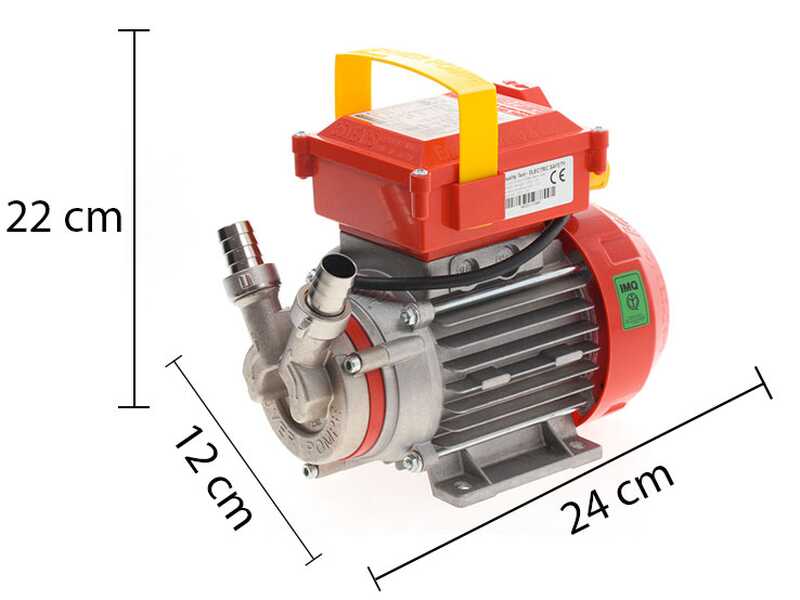 Rover Novax 20-M - Pompe &eacute;lectrique de transfert en alliage anticorrosion - Monophas&eacute;e - 230V