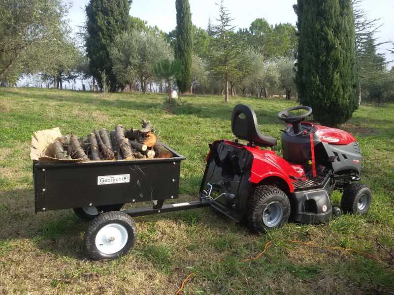 AL-KO Easy 13-86.6 M-A - Tracteur tondeuse - Bo&icirc;te de vitesses m&eacute;canique - Bac de ramassage
