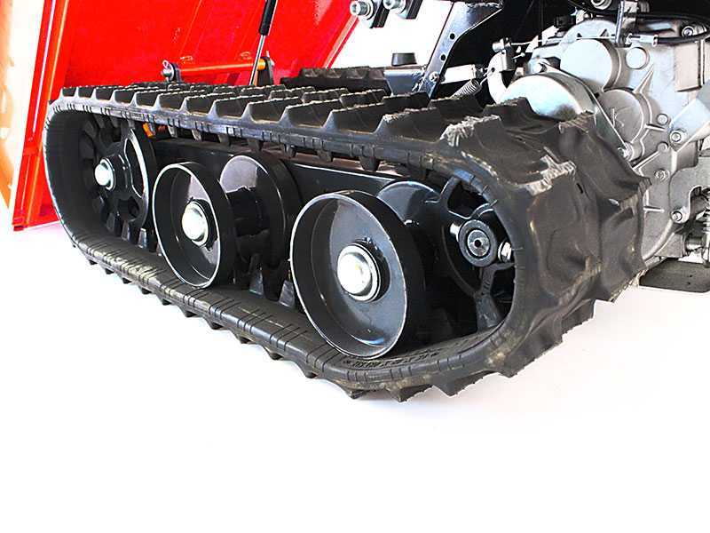 Brouette motoris&eacute;e &agrave; chenilles AMA TAG300T avec benne extensible capacit&eacute; 300 kg
