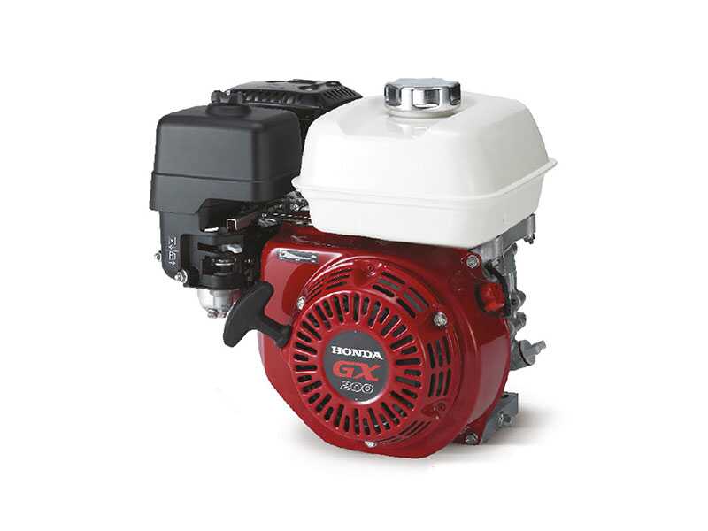 Wortex T200 H - Häcksler von Äste Benzin - Motor Honda GX 200