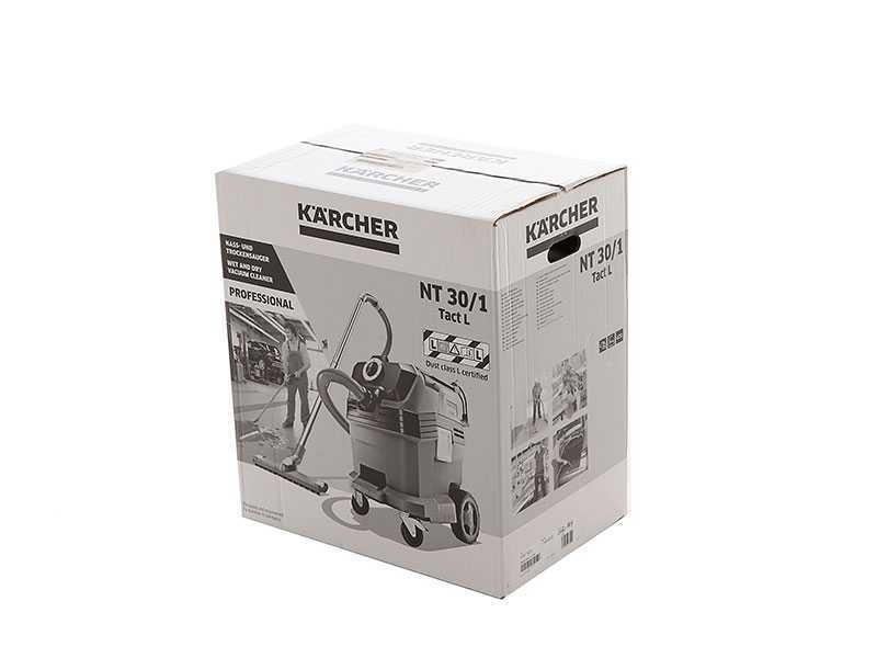 Aspirateur eau et poussi&egrave;re Karcher Pro NT 30/1 Tact L - cuve de ramassage 30 l, 1300 W