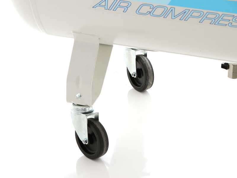 Fiac Silent AB90/360M - Compresseur d'air &eacute;lectrique sur chariot - Monophas&eacute; - &agrave; courroie - 3 CV