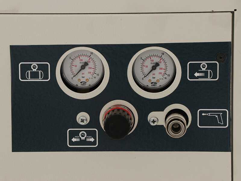Fiac Silent AB90/360M - Compresseur d'air &eacute;lectrique sur chariot - Monophas&eacute; - &agrave; courroie - 3 CV