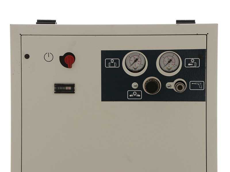 Fiac Silent AB200/360M - Compresseur d'air &eacute;lectrique monophas&eacute; &agrave; courroie, silencieux - Moteur 3 CV- 200 L