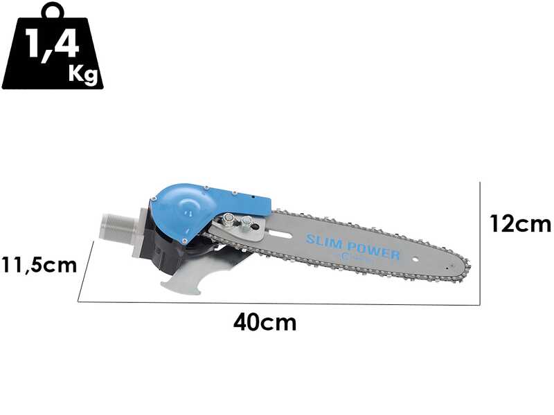 Tron&ccedil;onneuse pneumatique Campagnola LINX 8" Carving - 1/4, &eacute;lagueuse