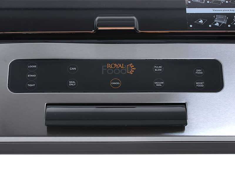 Royal Food RSV 3700 Super - Machine sous vide - Barre de soudure de 35 cm