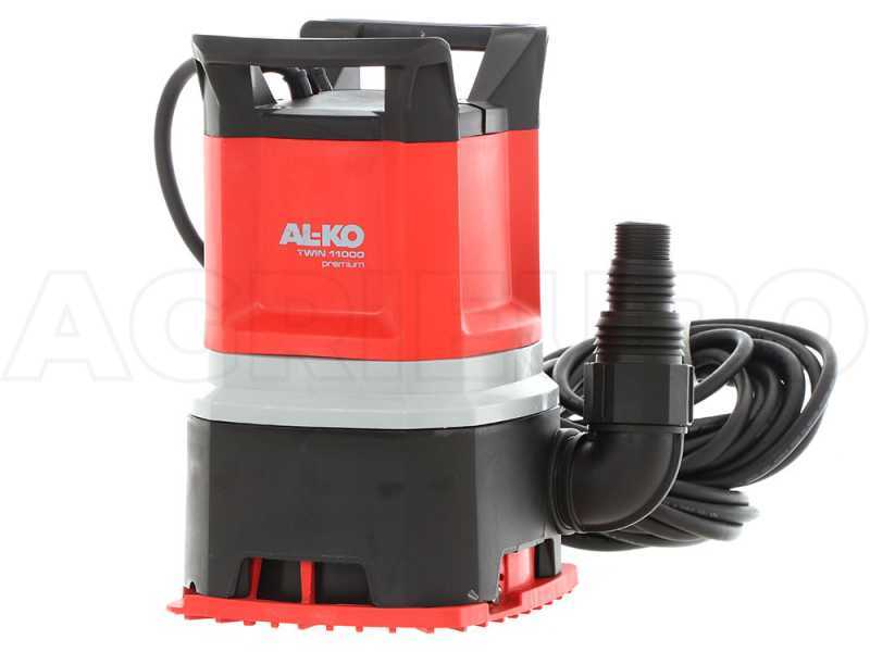 Pompe submersible &eacute;lectrique pour eaux claires/charg&eacute;es AL-KO TWIN 11000 Premium - 750W