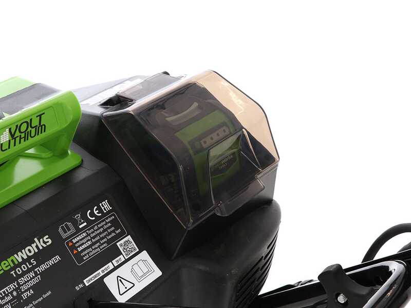 Greenworks GD40ST - Fraise &agrave; neige &agrave; batterie - 40V 4Ah