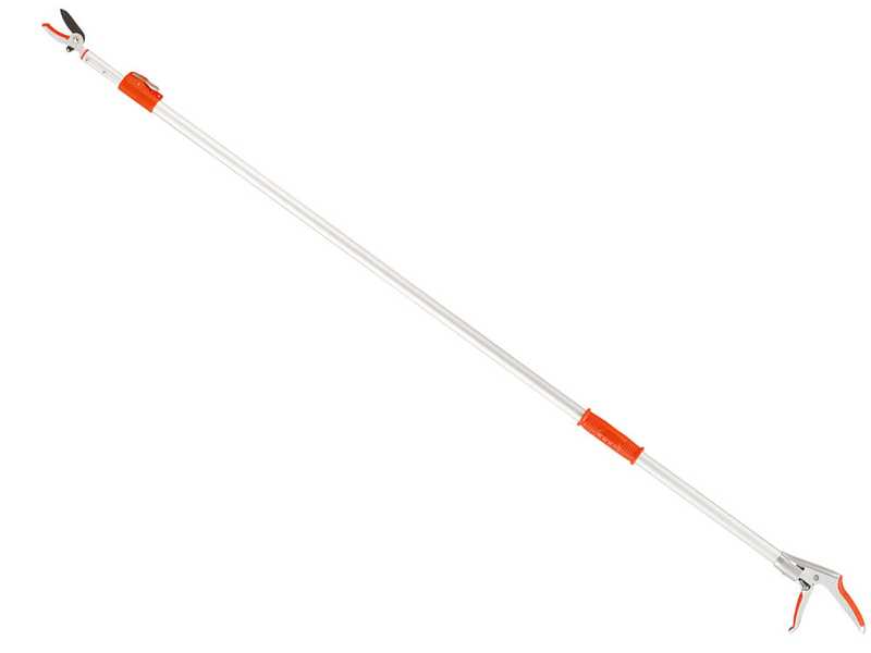 Stocker Art. 510 - Coupe-branches t&eacute;lescopique de 180-300&nbsp;cm - coupe &agrave; enclume - orientable