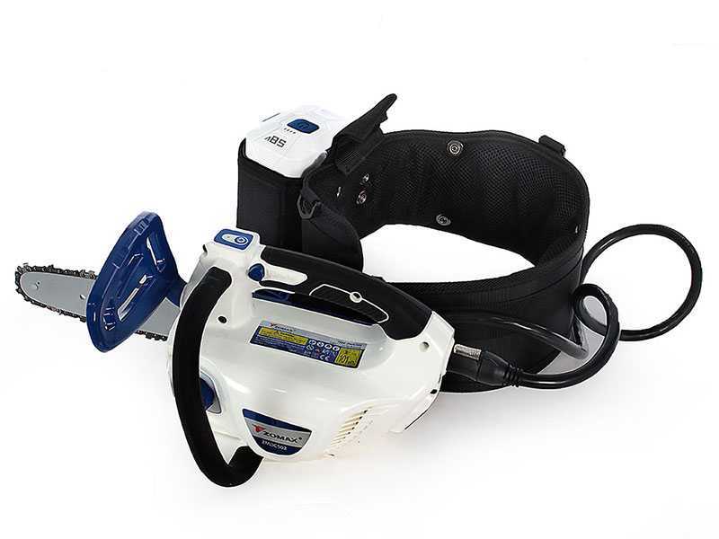 Zomax ZMDC 502 - Tron&ccedil;onneuse &agrave; batterie 58 V 4 Ah - Guide de 20 cm