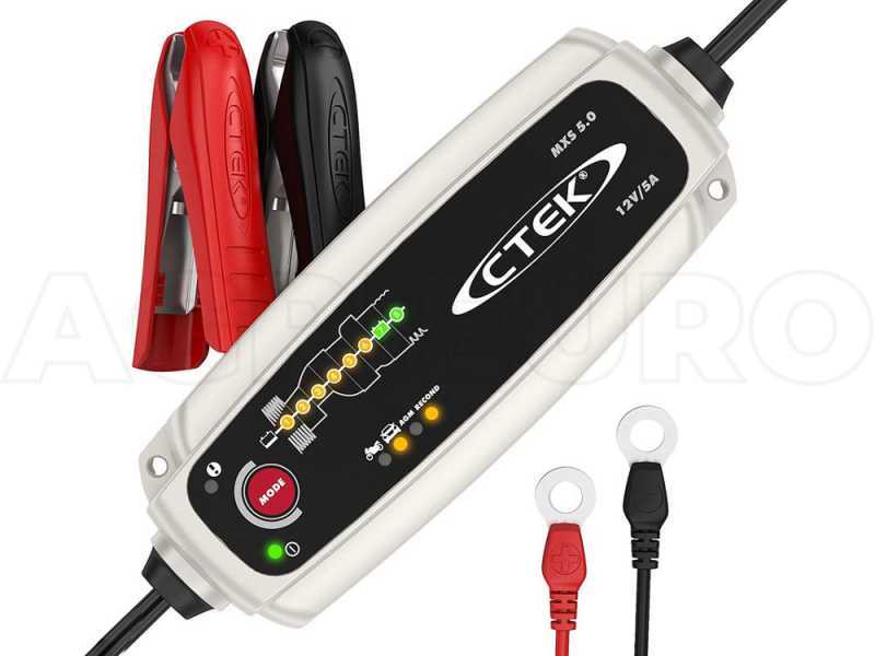 Chargeur de batterie et entretien de charge CTEK MXS 5.0 12V - 8 &eacute;tapes - compensation temp&eacute;rature