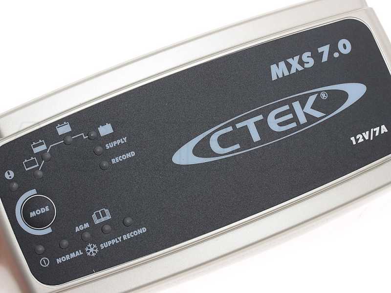 CTEK MXS 7.0 - Chargeur de batterie 12V - 8 &eacute;tapes - automatique - caravanes, v&eacute;hicules tout-terrain, bateaux, voitures