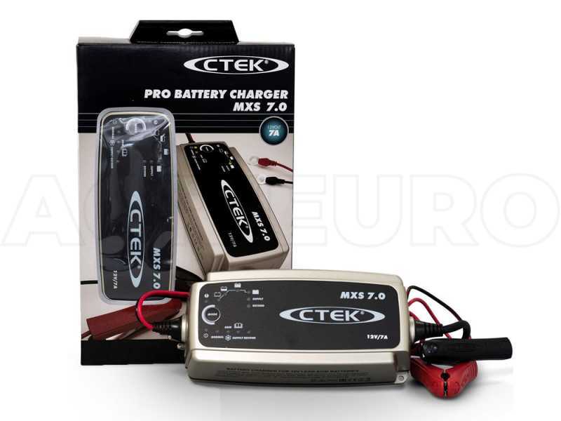CTEK MXS 7.0 - Chargeur de batterie 12V - 8 &eacute;tapes - automatique - caravanes, v&eacute;hicules tout-terrain, bateaux, voitures