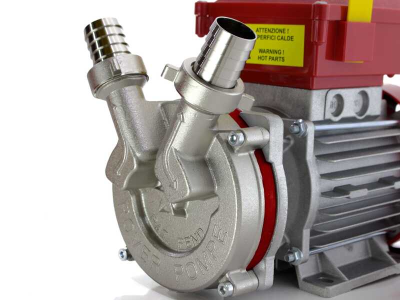 Rover Novax 25-OIL &ndash; Pompe &eacute;lectrique de transfert d&rsquo;huile en alliage anticorrosion &ndash; Monophas&eacute;e &ndash; 230 V