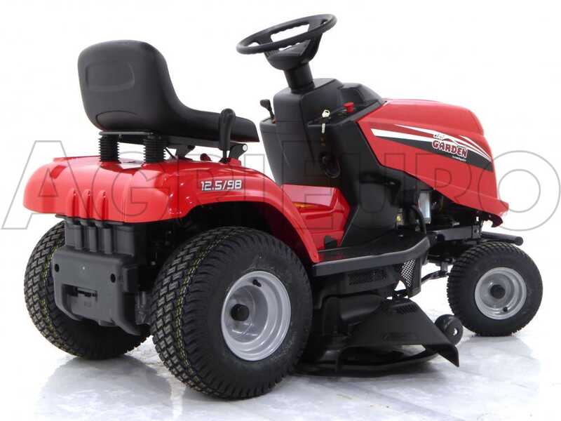 Castelgarden CG 98 SD  - Tondeuse autoportée 11,5 CV - tracteur tondeuse à éjection latérale
