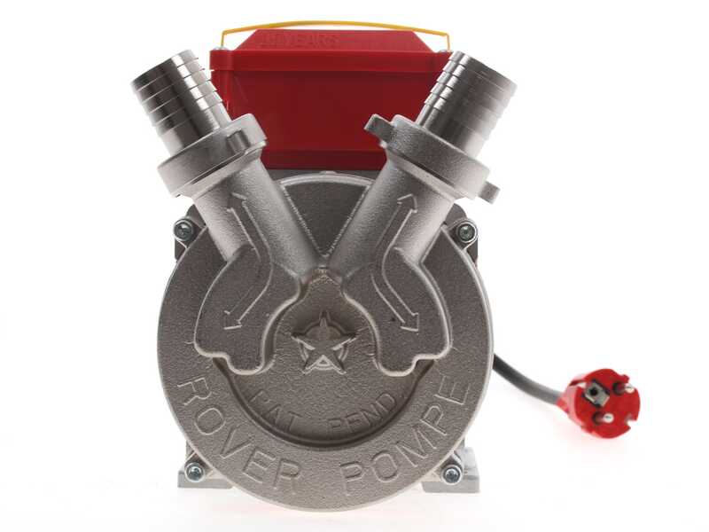 Rover Novax 30-OIL &ndash; Pompe &eacute;lectrique de transfert d&rsquo;huile en alliage anticorrosion &ndash; Monophas&eacute;e &ndash; 230 V
