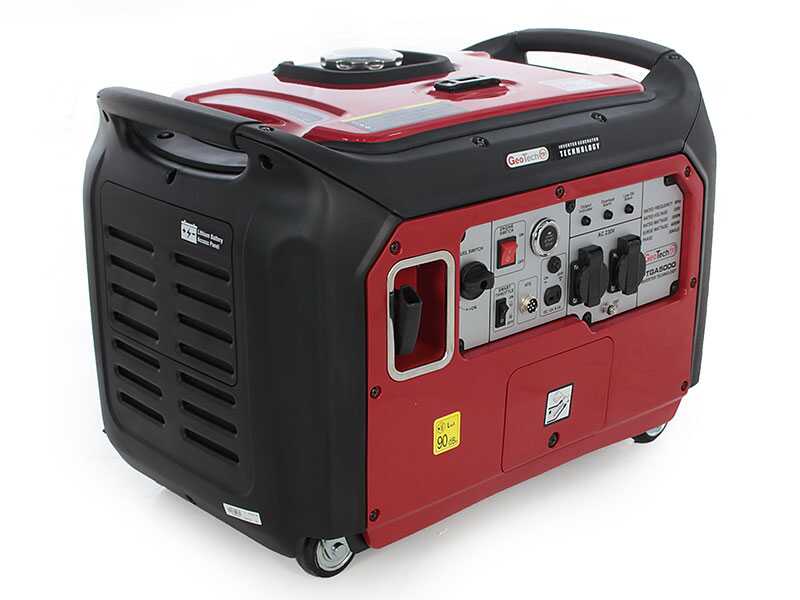 GeoTech Pro PTGA 5000i - Groupe &eacute;lectrog&egrave;ne inverter 4 kW monophas&eacute; silencieux avec ATS - dem. &eacute;lectrique