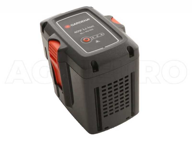 Tondeuse &agrave; gazon &eacute;lectrique &agrave; batterie PowerMax Li-40 - largeur de coupe 32 cm