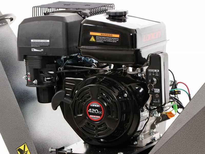 Motor monocylindre Loncin G420FD von 12.24CV Start Elektrisch, refroidissement zu air, Kapazität von réservoir d’Benzin 6.5L