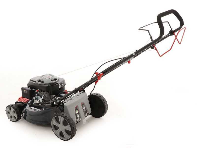 Tondeuse autotract&eacute;e Ama NRT 525 - 4 en 1: ramassage, mulching, &eacute;jection lat&eacute;rale, post&eacute;rieure