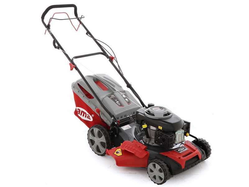 Tondeuse autotract&eacute;e Ama NRT 52X - 4 en 1: ramassage, mulching, &eacute;jection lat&eacute;rale, post&eacute;rieure