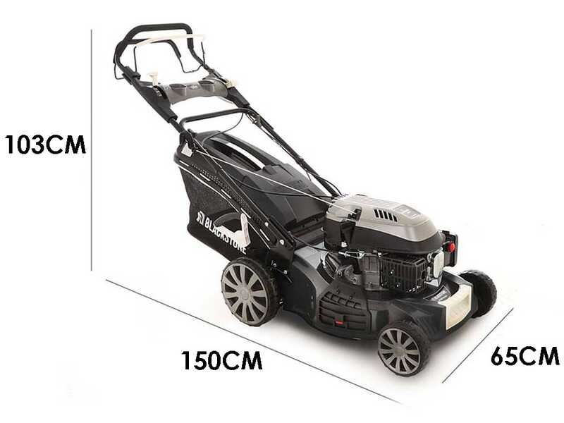 Blackstone SP480 Deluxe - Tondeuse &agrave; gazon thermique autotract&eacute;e - Moteur Blackstone Y196V