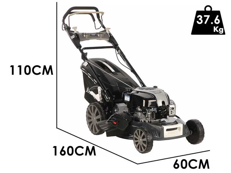 Blackstone SP530 B&amp;S Deluxe - Tondeuse &agrave; gazon thermique tract&eacute;e - Moteur Briggs&amp;Stratton 750PXI