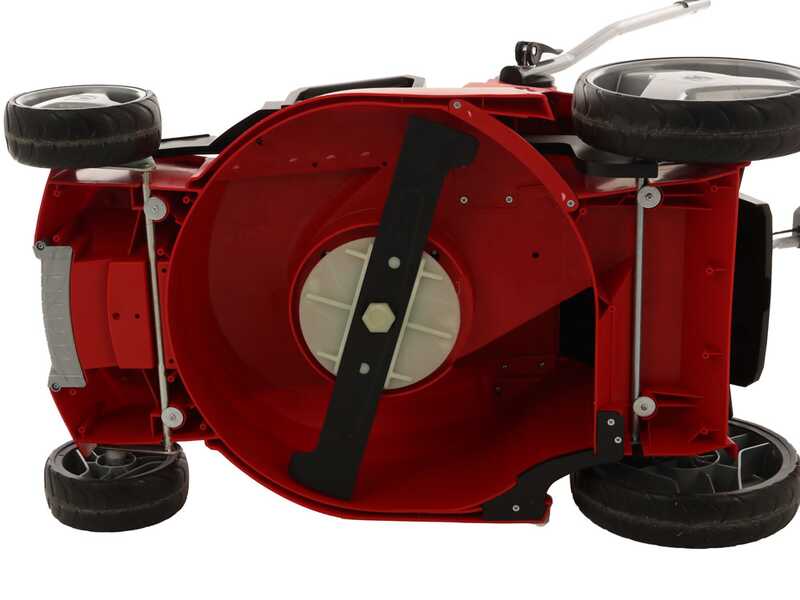 Tondeuse &agrave; gazon &eacute;lectrique &agrave; batterie GE-CM 43 Li - 2x batteries 18V/4Ah - Coupe max 43 cm