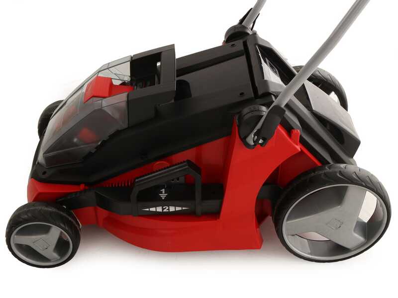 Tondeuse &agrave; gazon &eacute;lectrique &agrave; batterie GE-CM 43 Li - 2x batteries 18V/4Ah - Coupe max 43 cm