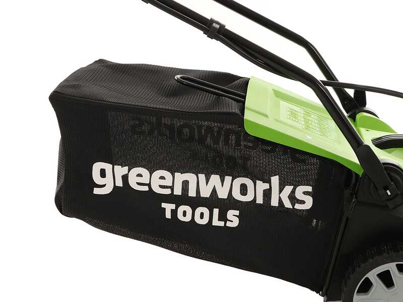 Greenworks G40LM35 - Tondeuse &agrave; gazon &agrave; batterie 40V - SANS BATTERIE NI CHARGEUR