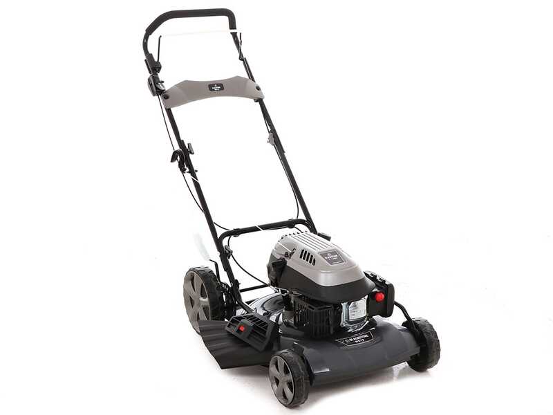 Tondeuse &agrave; gazon mulching Blackstone M510 - pouss&eacute;e manuelle 2en1: mulching + &eacute;jection lat&eacute;rale