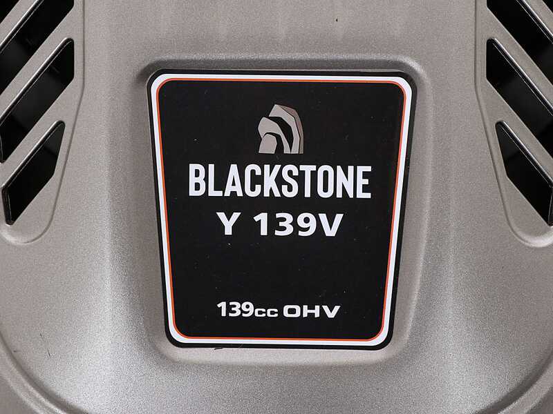 Tondeuse &agrave; gazon mulching Blackstone M510 - pouss&eacute;e manuelle 2en1: mulching + &eacute;jection lat&eacute;rale