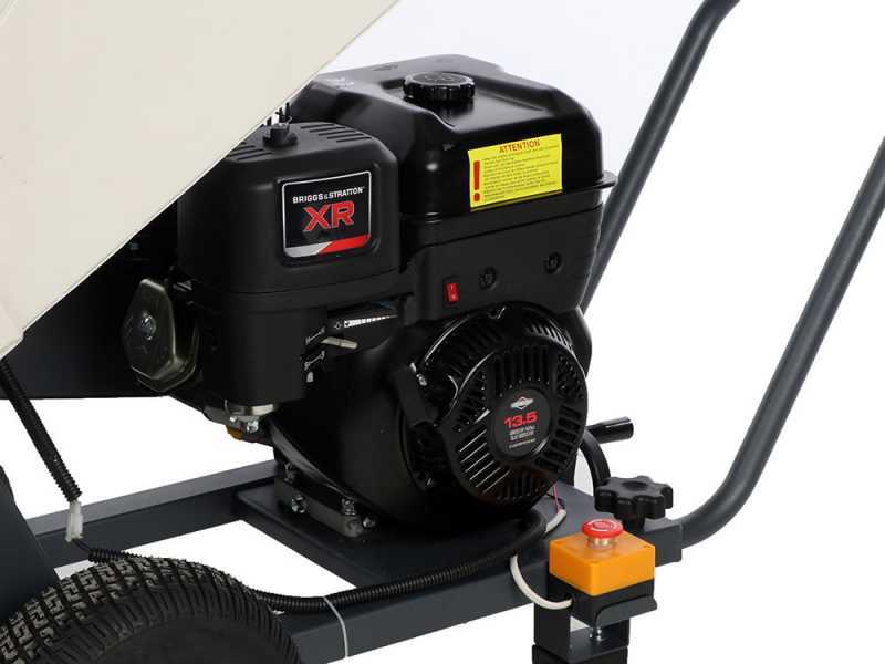 BlackStone GBD-1500 BS - Broyeur de branches thermique professionnel - Moteur B&amp;S XR 13.5