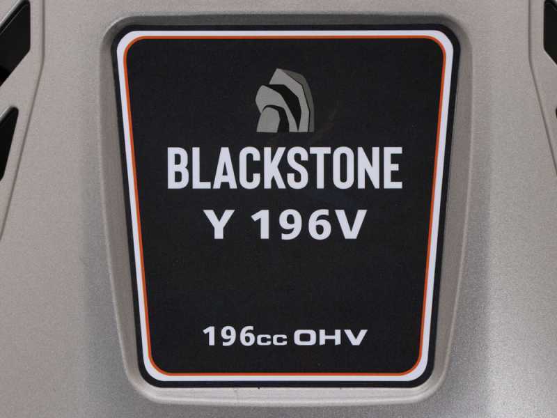 Tondeuse &agrave; gazon tract&eacute;e Blackstone SP530E Deluxe - 4 en 1 - thermique avec d&eacute;marrage &eacute;lectrique