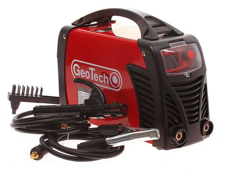 Poste &agrave; souder inverter &agrave; &eacute;lectrode en courant continu GeoTech WM-140 F - 140 A - avec Kit MMA