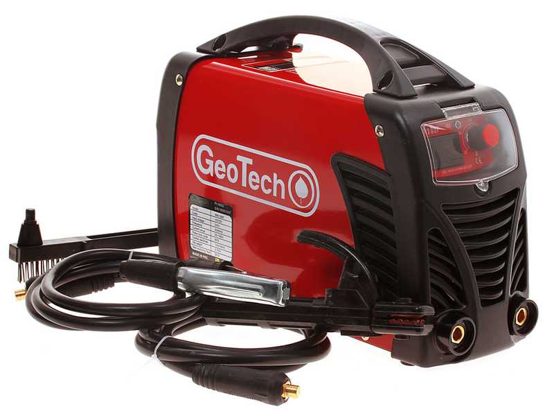 Poste &agrave; souder inverter &agrave; &eacute;lectrode en courant continu GeoTech WM-180 F - 180 A - avec Kit MMA