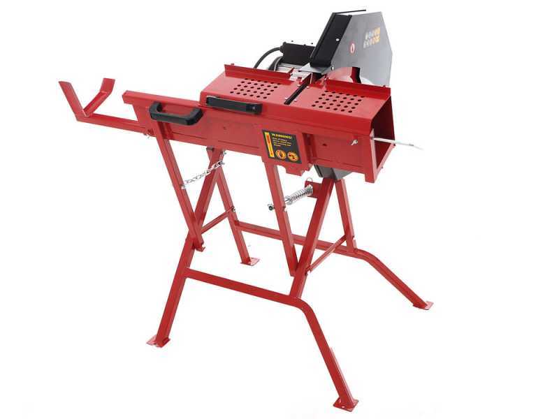 GeoTech SA 410 - Scie &agrave; b&ucirc;ches circulaire &agrave; chevalet &eacute;lectrique - coupe max 140 mm