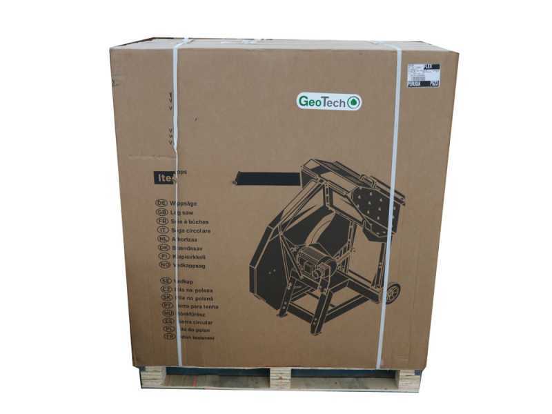 GeoTech SA 700-M - Scie &agrave; b&ucirc;ches circulaire &agrave; chevalet - coupe max 250 mm - 230V