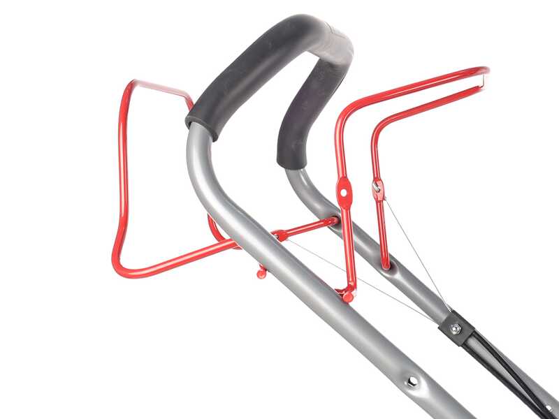 GeoTech Pro S46-140BG - Tondeuse &agrave; gazon thermique autotract&eacute;e - 2en1: ramassage + &eacute;jection arri&egrave;re