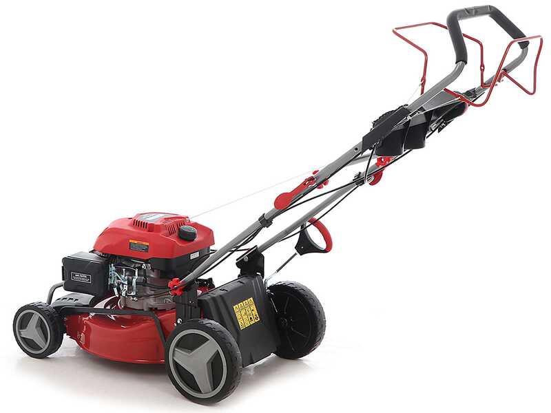 GeoTech Pro S46-175 BMSGW - Tondeuse &agrave; gazon thermique tract&eacute;e - Moteur de 173 cc