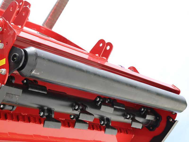 GeoTech-Pro RMF140 - Broyeur pour tracteur - S&eacute;rie moyenne-lourde - R&eacute;versible - Avec d&eacute;port hydraulique