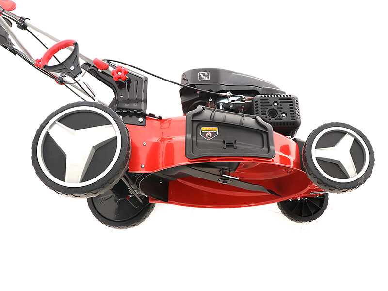 GeoTech PRO S53-225 BMSGW - Tondeuse &agrave; gazon thermique autotract&eacute;e - 224 cm3 - Lame de 53 cm