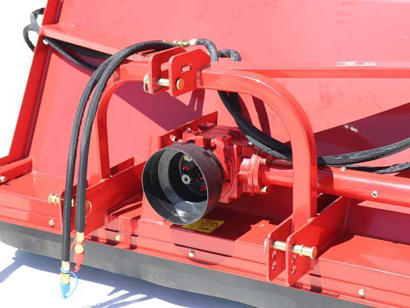 GeoTech Pro CFL120 - Broyeur sur tracteur - Bac de ramassage  - Ramasseur - S&eacute;rie moyenne
