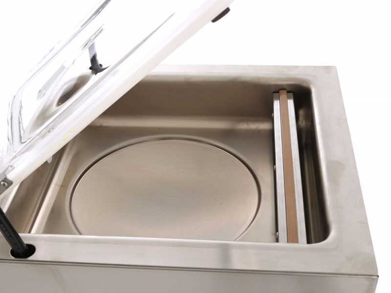 Euro 3700 Top Inox - Machine sous vide &agrave; cloche  - Barre de soudure de 35 cm