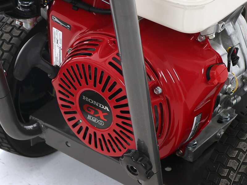 Nettoyeur haute pression thermique ZWDK 15/290 - 290 bar - 900 l/h - Avec pompe Comet ZWD-K - moteur Honda GX 390