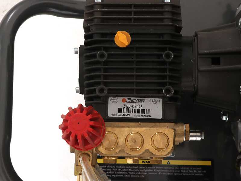 Nettoyeur haute pression thermique ZWDK 15/290 - 290 bar - 900 l/h - Avec pompe Comet ZWD-K - moteur Honda GX 390