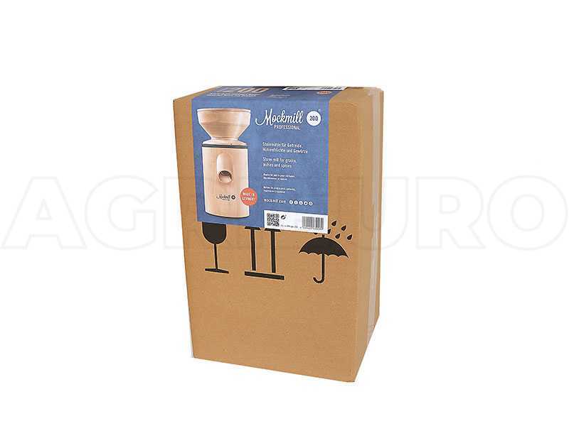Mockmill professional 200  - Moulin &agrave; farine en bois et structure HI-MACS -  600W