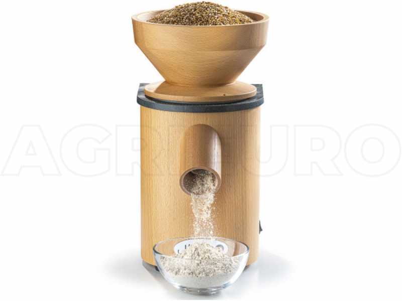Mockmill professional 200  - Moulin &agrave; farine en bois et structure HI-MACS -  600W