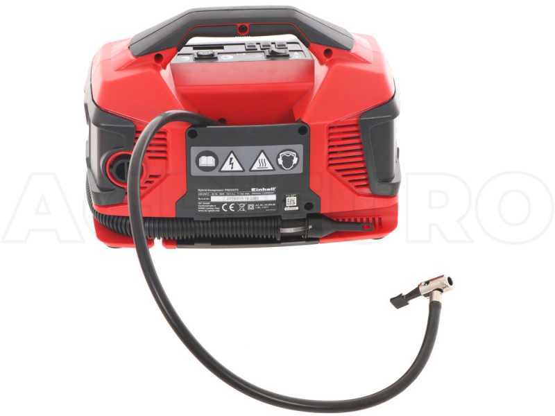 Einhell Pressito TE-AC 18/11 - Compresseur &agrave; batterie compact portatif - SANS BATTERIE ET SANS CHARGEUR